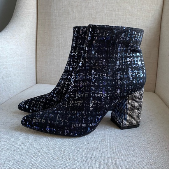 Betsy Johnson Kassie Rhinestone Booties - Picture 10 of 12